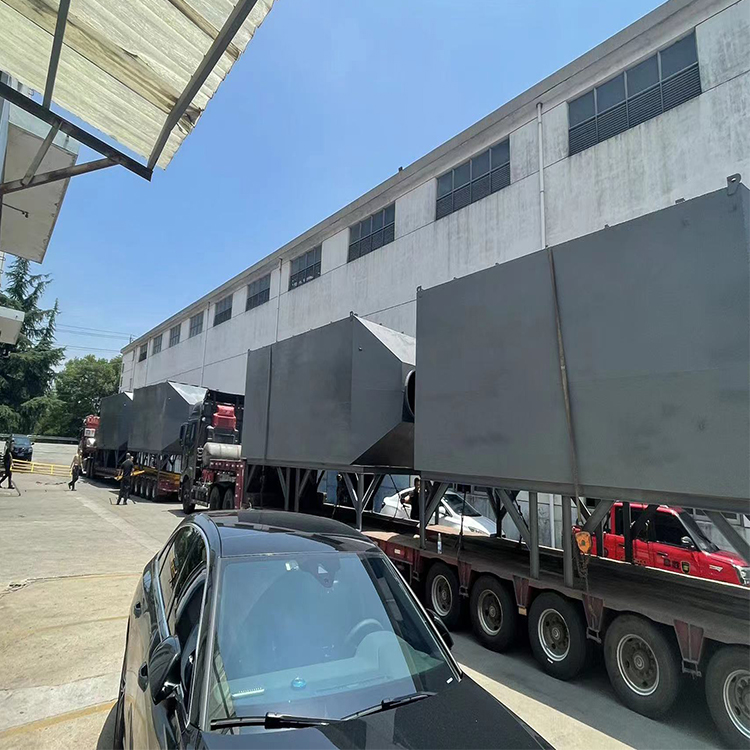 活性炭廢氣處理裝置發(fā)貨