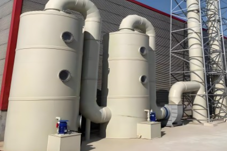 pp噴淋塔廠家直銷--PP噴淋塔源頭廠家直供，質優(yōu)價美！